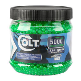 Cybergun Colt Competition Grade BBs 0,12g 5.000er Container Clear Green