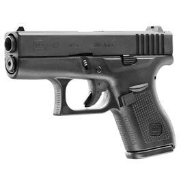 Glock 42 Airsoft mit Metallschlitten GBB 6mm BB schwarz