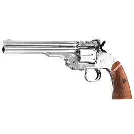 Gun Heaven 1877 Major 3 SF Revolver Vollmetall CO2 6mm BB chrom