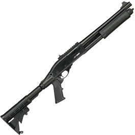Kleinbild 3 Jag Arms Scattergun TS Vollmetall Pump Action Gas Shotgun 6mm BB schwarz