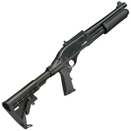Kleinbild 4 Jag Arms Scattergun TS Vollmetall Pump Action Gas Shotgun 6mm BB schwarz