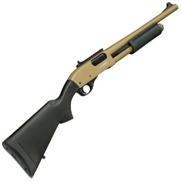 Kleinbild 4 Jag Arms Scattergun HD Vollmetall Pump Action Gas Shotgun 6mm BB tan