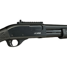 Kleinbild 9 Jag Arms Scattergun HDS Vollmetall Pump Action Gas Shotgun 6mm BB schwarz