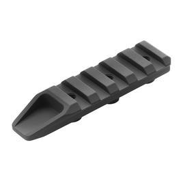 GK Tactical KeyMod 21mm Aluminium Schiene 75mm / 5 Slots schwarz