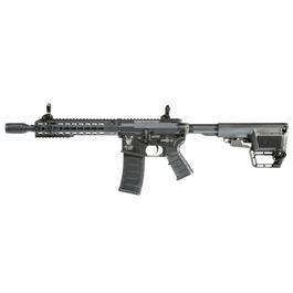 King Arms M4 TWS KeyMod CQB Elite Vollmetall S-AEG 6mm BB schwarz Bild 1 xxx: