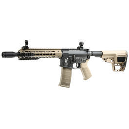 King Arms M4 TWS KeyMod CQB Elite Vollmetall S-AEG 6mm BB Dark Earth