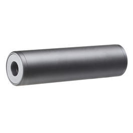 GK Tactical Aluminium Suppressor Silencer 130 x 35mm 14mm+ / 14mm- schwarz