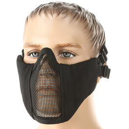 101 INC. Airsoft Gittermaske schwarz