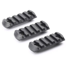 VFC M-Lok 21mm Polymer-Schienen Set 5 Slots / 60mm (3 Stck) schwarz