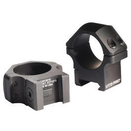 UTG Pro P.O.I. Picatinny Low Profile Rings f. 30mm Zielfernrohre (2 Stück) schwarz Bild 2