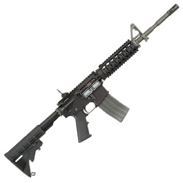 GHK Colt M4A1 Sopmod V2 14.5 Zoll Vollmetall Gas-Blow-Back 6mm BB schwarz Bild 2