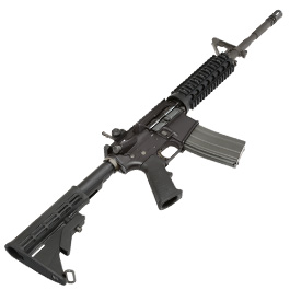 GHK Colt M4A1 Sopmod V2 14.5 Zoll Vollmetall Gas-Blow-Back 6mm BB schwarz Bild 5