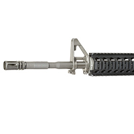 GHK Colt M4A1 Sopmod V2 14.5 Zoll Vollmetall Gas-Blow-Back 6mm BB schwarz Bild 6