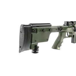 Kleinbild 5 Well MB4406D Mini-HE Snipergewehr inkl. Zweibein / Zielfernrohr Springer 6mm BB oliv