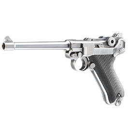 Ersatzteilset Wei-ETech P08 Vollmetall GBB 6mm BB Chrome-Finish Version - 6 Zoll