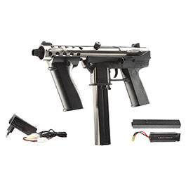 Echo1 GAT Komplettset S-AEG 6mm BB Limited Edition chrom / schwarz