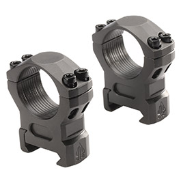 UTG Picatinny Stahl Medium Profile Rings f. 25mm Zielfernrohre (2 Stck) schwarz