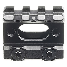 UTG Super Slim Scope-Riser 1 Zoll High Profile 3 Slots f. 20 - 22mm Schienen schwarz Bild 1 xxx: