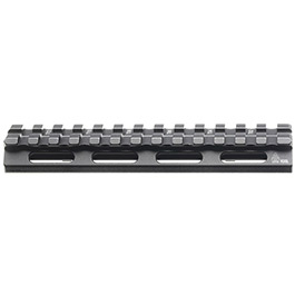 UTG Super Slim Scope-Riser 0.5 Zoll Low Profile 13 Slots f. 20 - 22mm Schienen schwarz Bild 2