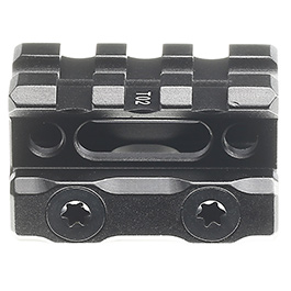UTG Super Slim Scope-Riser 0.75 Zoll Medium Profile 3 Slots f. 20 - 22mm Schienen schwarz Bild 1 xxx: