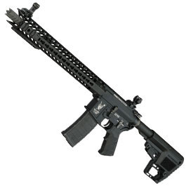 Produktbild zu King Arms M4 TWS KeyMod Dinosaur Elite Vollmetall S-AEG 6mm  ...