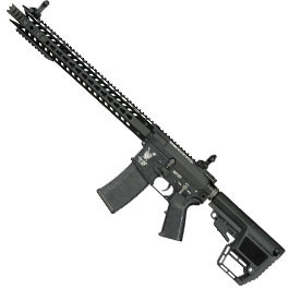 Kleinbild 2 King Arms M4 TWS KeyMod Dinosaur Elite Vollmetall S-AEG 6mm BB schwarz