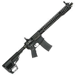 Kleinbild 3 King Arms M4 TWS KeyMod Dinosaur Elite Vollmetall S-AEG 6mm BB schwarz