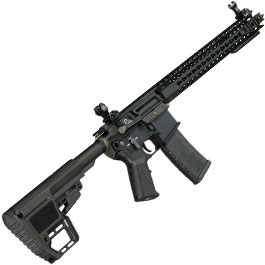 Kleinbild 4 King Arms M4 TWS KeyMod Dinosaur Elite Vollmetall S-AEG 6mm BB schwarz