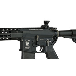 Kleinbild 8 King Arms M4 TWS KeyMod Dinosaur Elite Vollmetall S-AEG 6mm BB schwarz