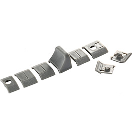 Strike Industries KeyMod Handstop / Rail Covers Set coyote grau