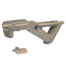 AIM Top Tactical Angle Frontgriff Extended für 20 - 22mm Schienen tan