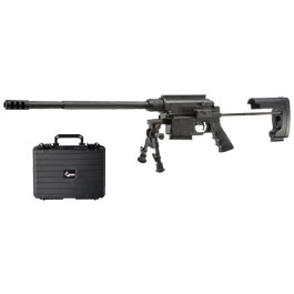 Ares MSR-WR Snipergewehr TX-System Springer 6mm BB schwarz inkl. Tactical Case