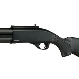 Kleinbild 10 Golden Eagle M8872 Vollmetall Pump Action Gas Shotgun 6mm BB schwarz - Generation 2