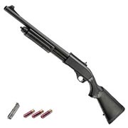 Golden Eagle M8870 Vollmetall Pump Action Gas Shotgun 6mm BB schwarz