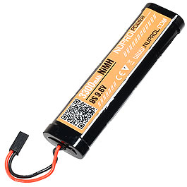 Nuprol Akku 9.6V 3300mAh NiMH Large-Type mit Mini-Tam Anschluss