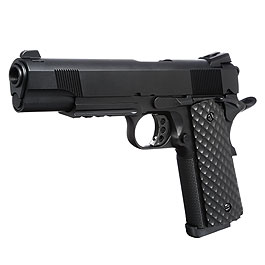 Nuprol Raven M1911 MEU Railed Vollmetall GBB 6mm BB schwarz