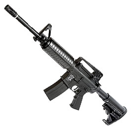 Versandrückläufer APS M4A1 Carbine Kompetitor-Series BlowBack AEG 6mm BB schwarz