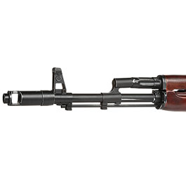APS AK-74 Vollmetall Echtholz BlowBack S-AEG 6mm BB schwarz - Used Look Edition Bild 5