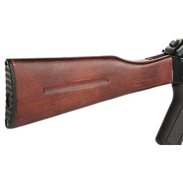 APS AK-74 Vollmetall Echtholz BlowBack S-AEG 6mm BB schwarz - Used Look Edition Bild 8