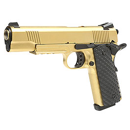 Nuprol Raven M1911 MEU Railed Vollmetall GBB 6mm BB gold