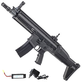 Cybergun FN Herstal SCAR-L Sportline ABS-Version Komplettset S-AEG 6mm BB schwarz