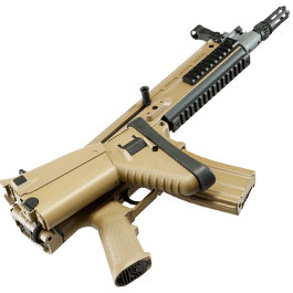 Kleinbild 5 Cybergun FN Herstal SCAR-L Sportline ABS-Version S-AEG 6mm BB tan