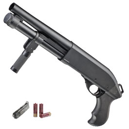 Ersatzteilset Golden Eagle M8876 Vollmetall Pump Action Gas Shotgun 6mm BB schwa