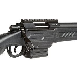 Action Army AAC T11 Full Stock Bolt Action Snipergewehr Springer 6mm BB schwarz Bild 8