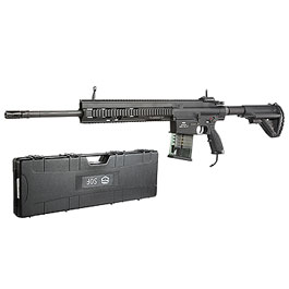 Gletcher DMAir 308 20 Zoll Vollmetall HPA-Wolverine 6mm BB schwarz