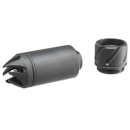 APS Storm Cutter 2in1 Aluminium Flash-Hider schwarz 14mm-