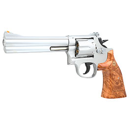 UHC M-29 6 Zoll Gas Revolver 6mm BB silber