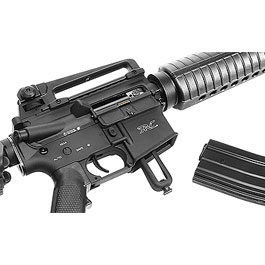 SRC SR4A1 Tactical Carbine Vollmetall CO2 Non-Blow-Back 6mm BB schwarz Bild 6