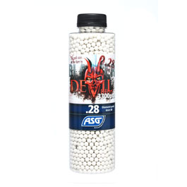 ASG Blaster Devil Diamond Grade BBs 0,28g 3.300er Flasche weiss