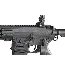 Tippmann M4 Commando 10.5 CQB KeyMod Polymer S-AEG 6mm BB schwarz Bild 7